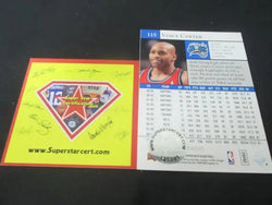 2009-10 UD VINCE CARTER AUTOGRAPH COA (Online Order Only)