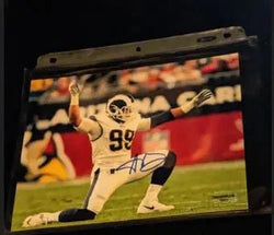 Aaron Donald autographed 8x10 photo with COA (Online Order Only)