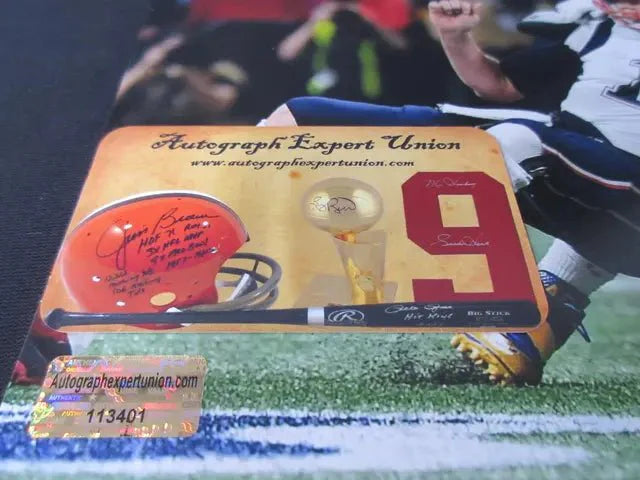 Aaron Donald Signed 8x10 Photo EUA COA (Online Order Only)