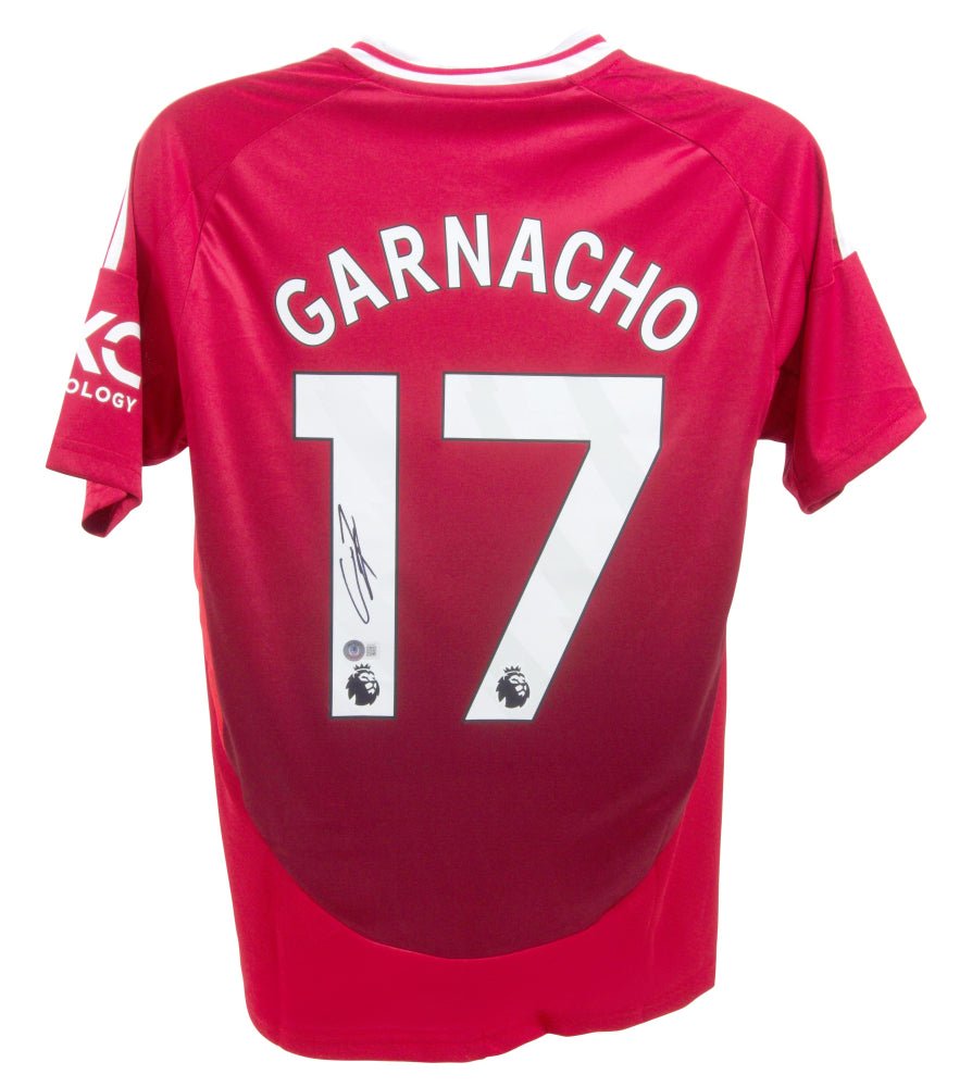 Alejandro Garnacho Signed Manchester United Jersey (Beckett) (Online Order Only)