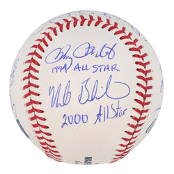 All-Star OML Baseball Signed By (10) With Bill Madlock, Benito Santiago, Doug Drabek, Jeff Burroughs With All-Star Inscriptions (JSA) (Online Order Only)