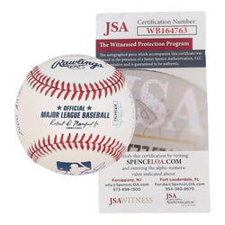 All-Star OML Baseball Signed By (10) With Bill Madlock, Benito Santiago, Doug Drabek, Jeff Burroughs With All-Star Inscriptions (JSA) (Online Order Only)