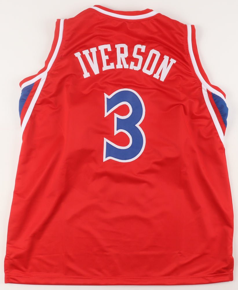 Allen Iverson Jersey Unsigned | Philadelphia 76ers (Online Order Only)