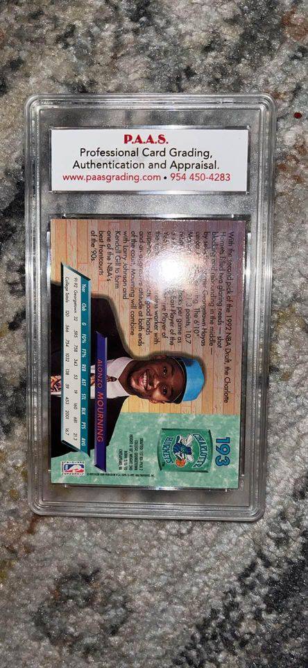 Alonzo Mourning Card (Online Order Only)