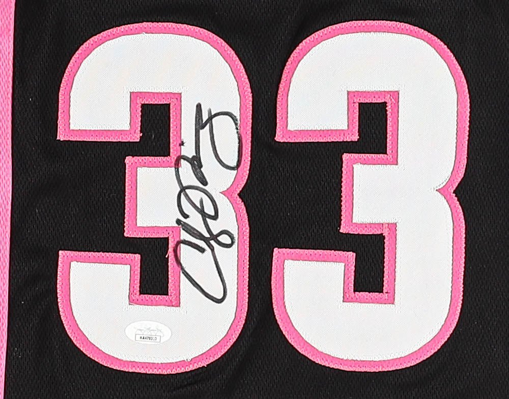 Alonzo Mourning Signed Jersey (JSA) (Online Order Only)