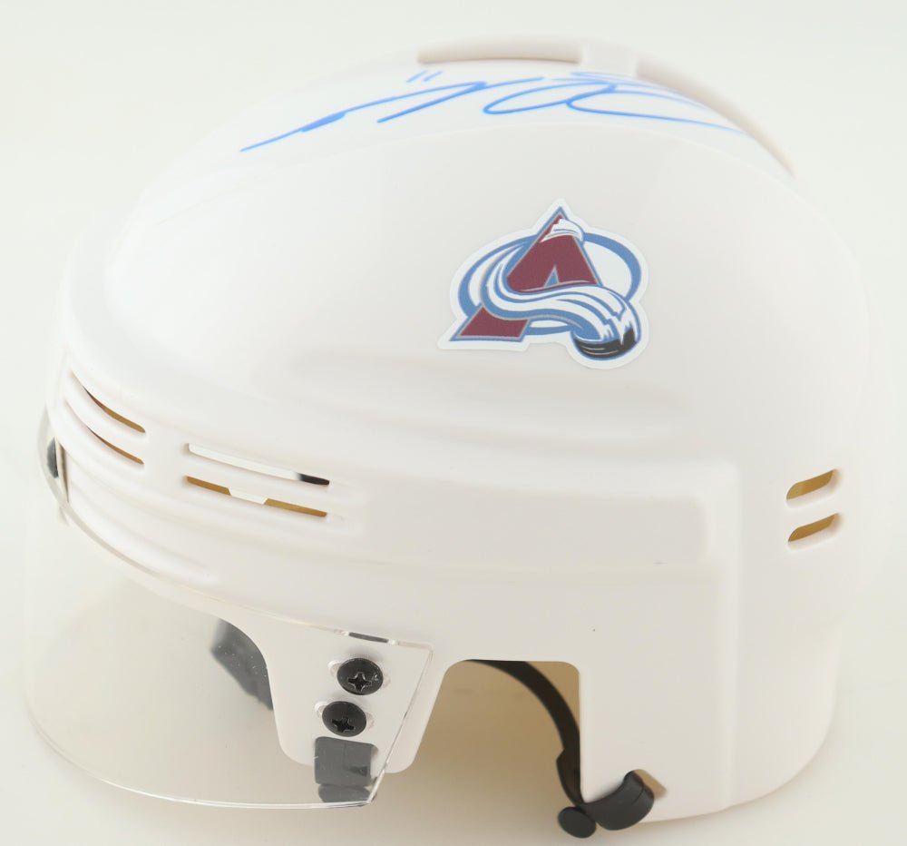 Andrew Cogliano Signed Avalanche Mini Helmet (JSA) (Online Order Only)