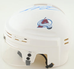 Andrew Cogliano Signed Avalanche Mini Helmet (JSA) (Online Order Only)