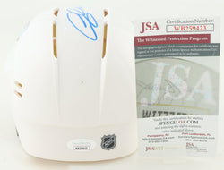 Andrew Cogliano Signed Avalanche Mini Helmet (JSA) (Online Order Only)