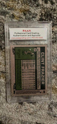Autographed Clint Frazier Card (Online Order Only)