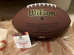 Autographed Khalil Mack Official Real Size Football (Online Order Only)