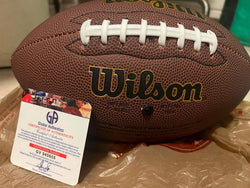 Autographed Khalil Mack Official Real Size Football (Online Order Only)
