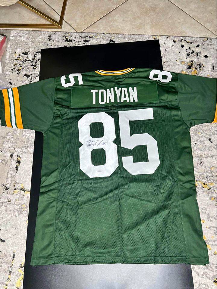 Autographed Robert Tonyan Jersey (Online Order Only)