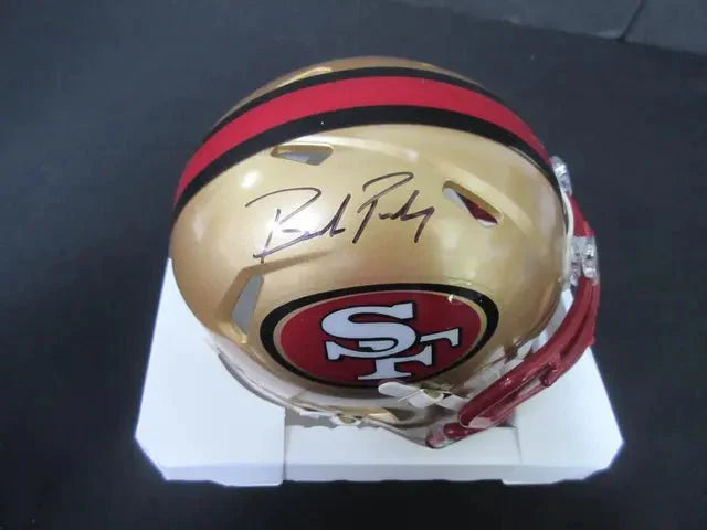 Brock Purdy Signed San Francisco 49ers Mini Helmet Direct COA (Online Order Only)