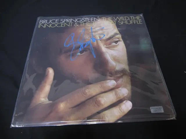 Bruce Springsteen "Innocent & The E Street Shuffle" Signed Album Direct COA (Online Order Only)