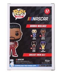 Bubba Wallace Jr. Signed NASCAR #17 Funko Pop! Vinyl Figure (Beckett) (Online Order Only)