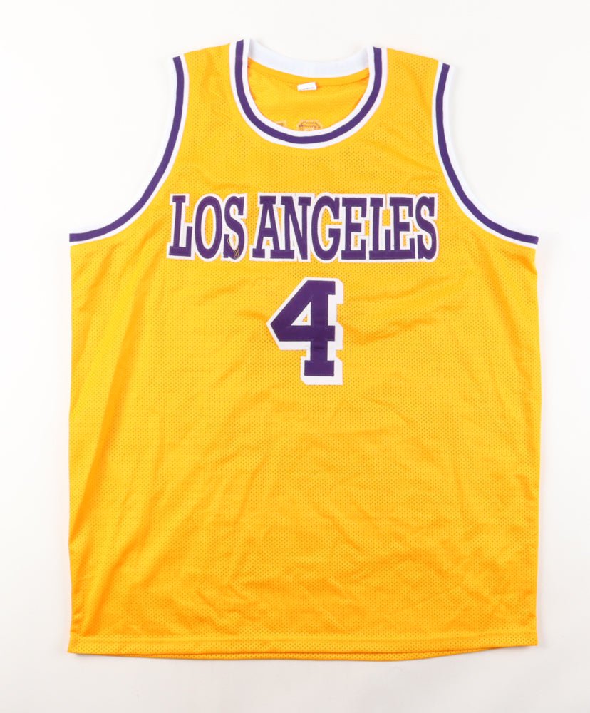 Byron Scott Signed Jersey Inscribed "3x NBA Champ" & "Showtime" (Beckett) (Online Order Only)