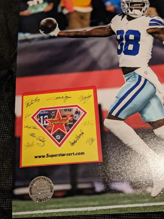 CeeDee Lamb Signed 8x10 Photo with coa (Online Order Only)