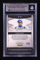 Chase Elliott Signed 2018 Panini Prizm #54 VOR (BGS) (Online Order Only)