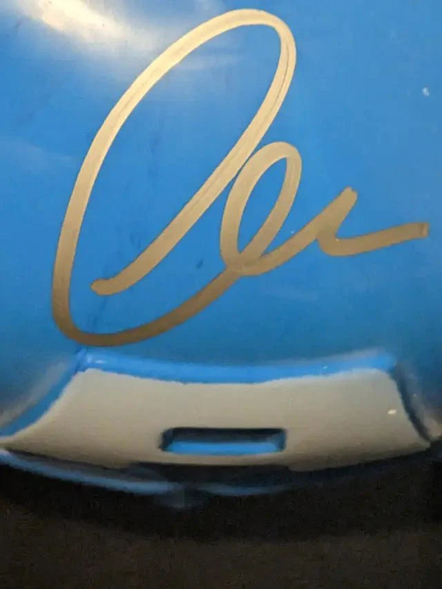 Chris Evans autographed captain america plastic helmet with coa (Online Order Only)