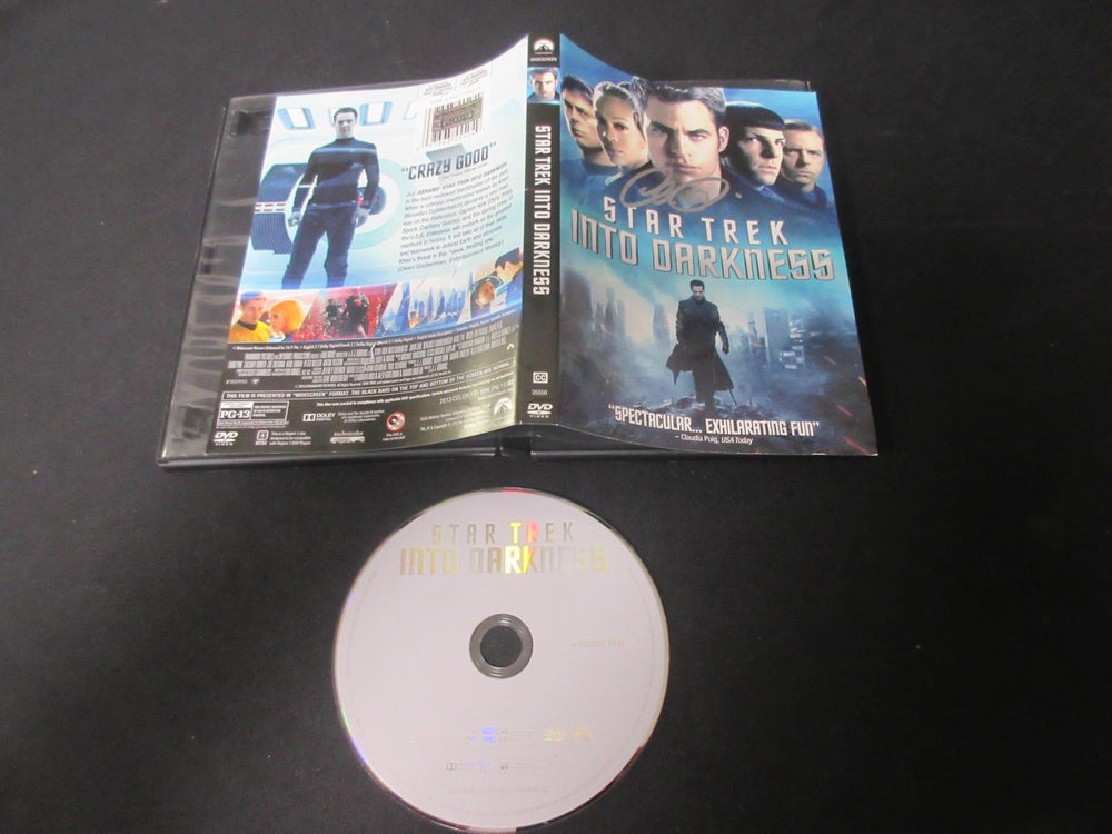 Chris Pine Signed DVD Direct COA (Online Order Only)