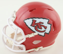 Christian Okoye Signed Chiefs Speed Mini Helmet (Beckett) (Online Order Only)