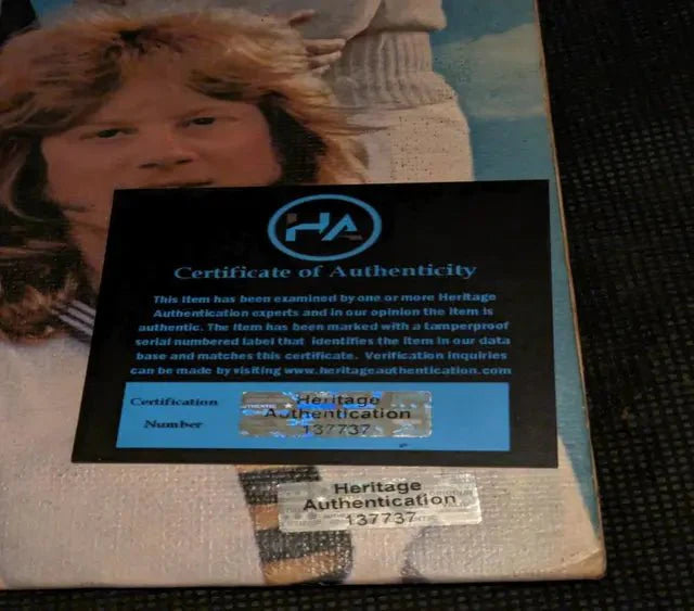 Chuck Negron Signed Record Album with COA 137737 (Online Order Only)