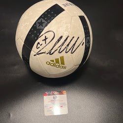 Cristiano Ronaldo Al-Nassr Autographed Adidas Soccer Ball GA coa (Online Order Only)