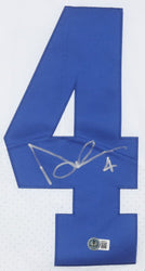 Dak Prescott Signed Cowboys Jersey (Beckett) (Online Order Only)