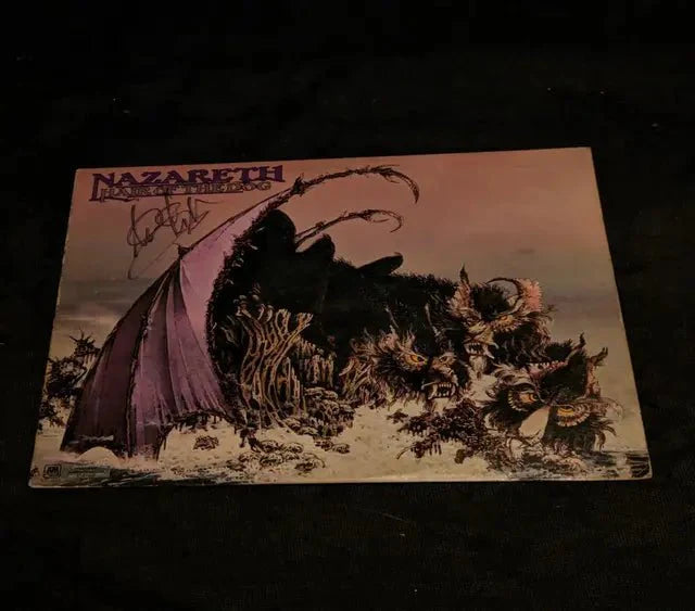 Dan Mccafferty & Pete Agnew Signed Record Album with COA 137738 (Online Order Only)