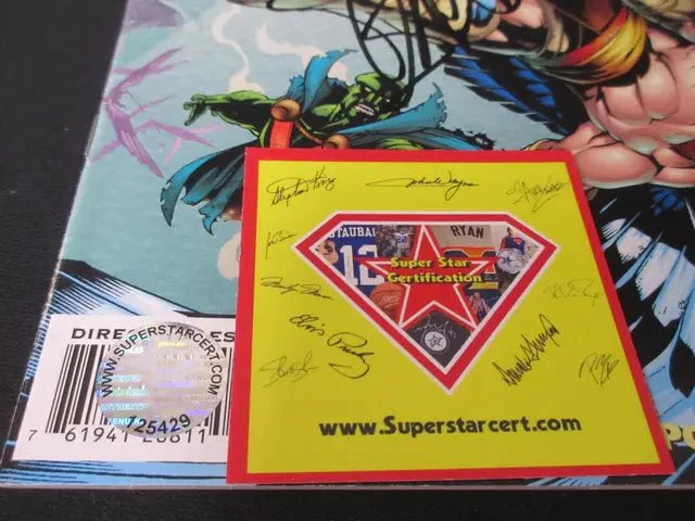 David Harewood Signed Comic Book SSC COA (Online Order Only)