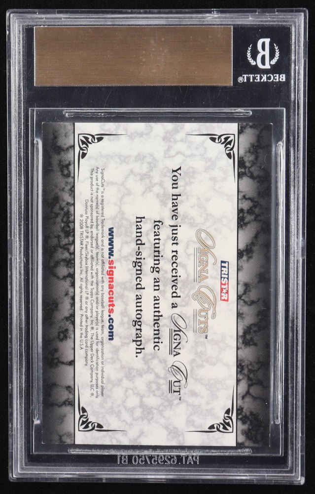 David Ortiz 2008 TriStar Signa Cuts Blue #NNO #1/5 (BGS) (Online Order Only)