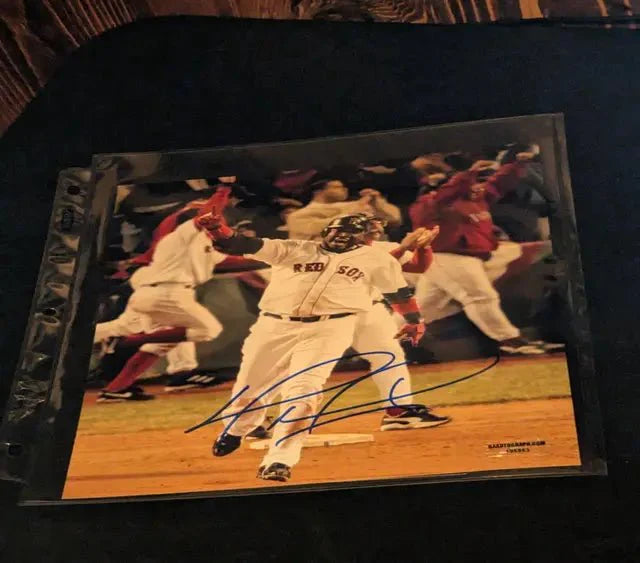 David Ortiz autographed 8x10 photo with coa (Online Order Only)