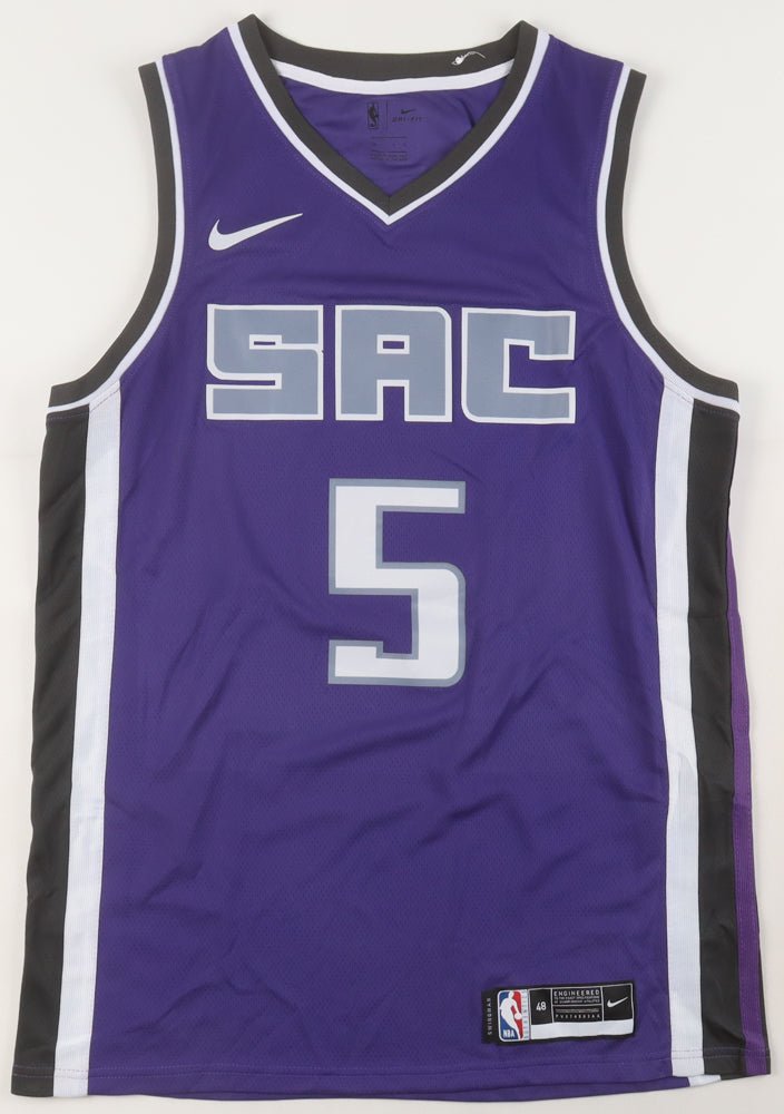 De'Aaron Fox Signed Jersey (PSA) Sacramento Kings (Online Order Only)