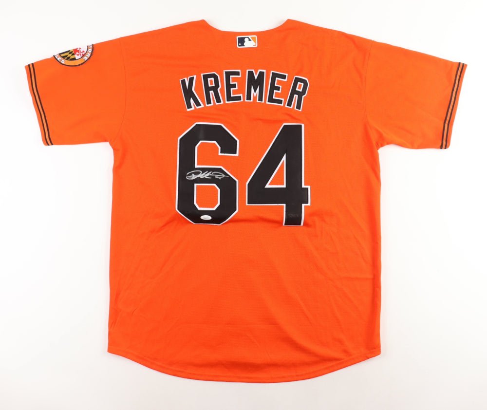 Dean Kremer Signed Orioles Jersey (JSA) 🔥 (Online Order Only)