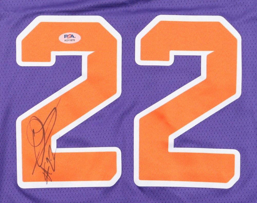 Deandre Ayton Signed Jersey (PSA) Phoenix Suns (Online Order Only)