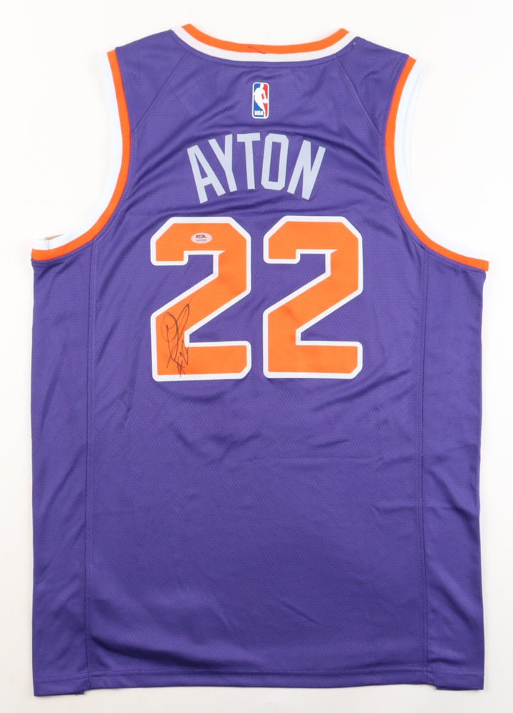Deandre Ayton Signed Jersey (PSA) Phoenix Suns (Online Order Only)