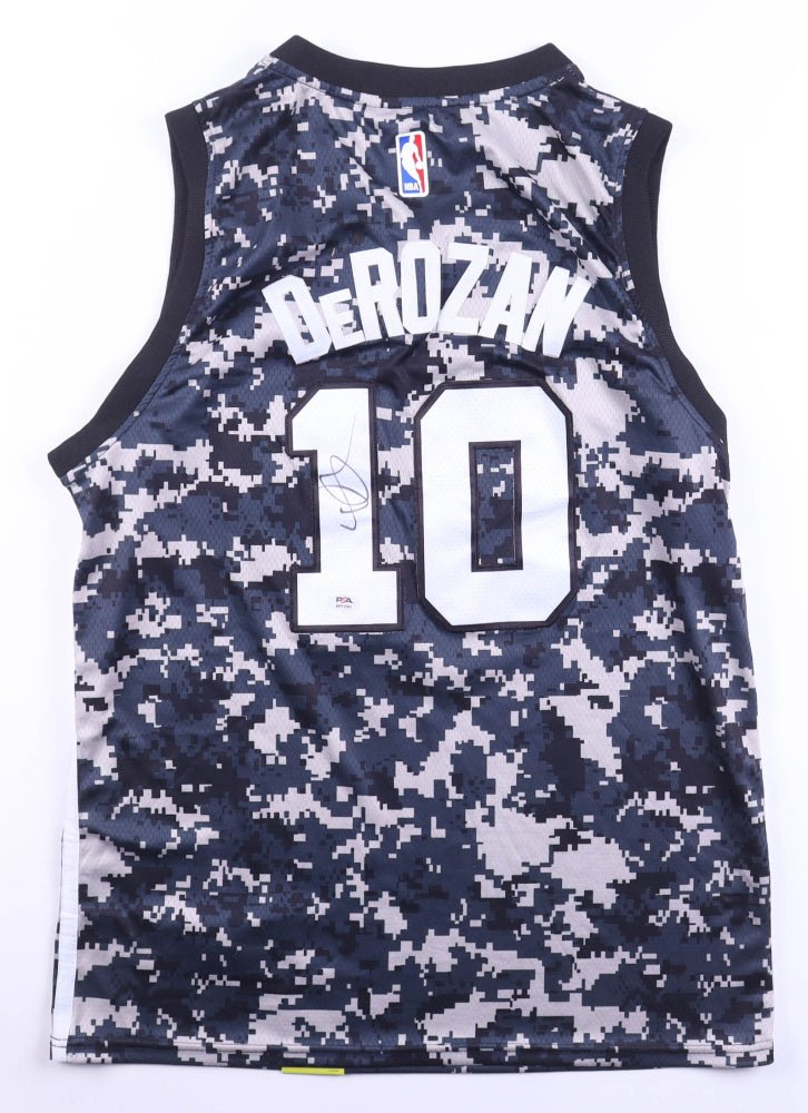DeMar DeRozan Signed Jersey (PSA) San Antonio Spurs (Online Order Only)