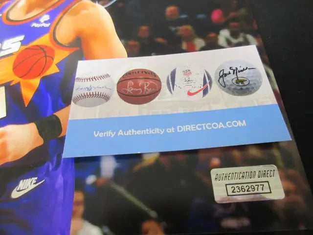 Devin Booker Phoenix Suns Signed 8x10 Photo Direct COA (Online Order Only)