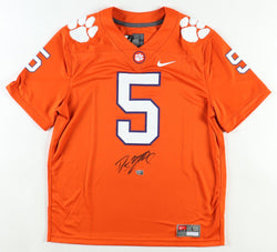 DJ Uiagalelei Signed Clemson Tigers Nike Jersey (Fanatics) (Online Order Only)