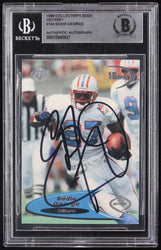 Eddie George Signed 1998 Collector's Edge Odyssey #143 (BGS) (Online Order Only)