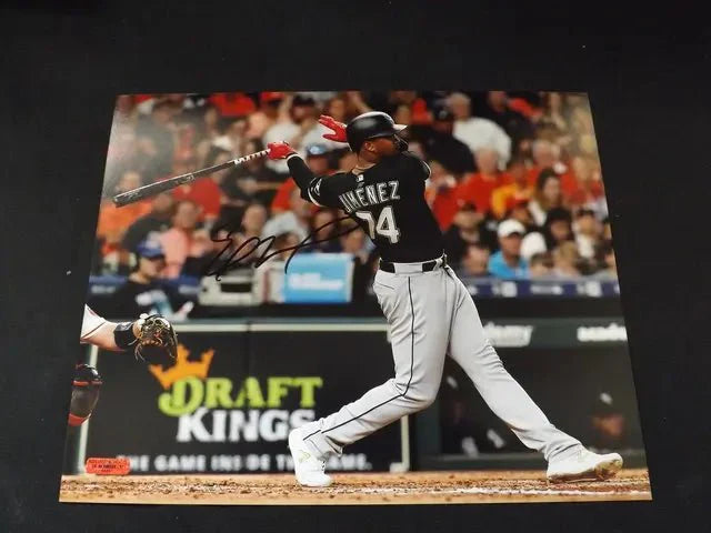 ELOY JIMENEZ SIGNED 8X10 PHOTO WHITE SOX COA (Online Order Only)
