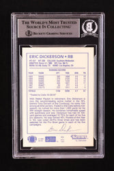 Eric Dickerson Signed 1988 Kenner Starting Lineup Cards #42 (BGS) (Online Order Only)