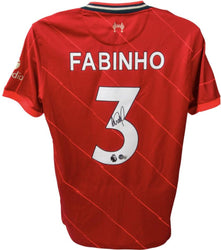 Fabinho Signed Liverpool Jersey (Beckett) (Online Order Only)