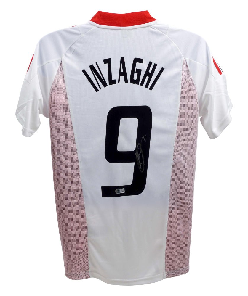Filippo Inzaghi Signed AC Milan Jersey (Beckett) (Online Order Only)