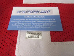 Garrett Wilson OSU red  signed Jersey w/coa (Online Order Only)