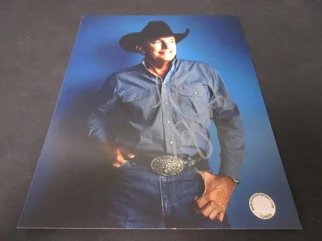 George Strait Signed 8x10 photo w/coa (Online Order Only)