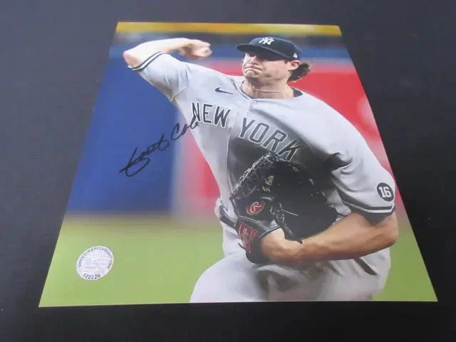 GERRIT COLE SIGNED 8X10 PHOTO NEW YORK YANKEES COA (Online Order Only)