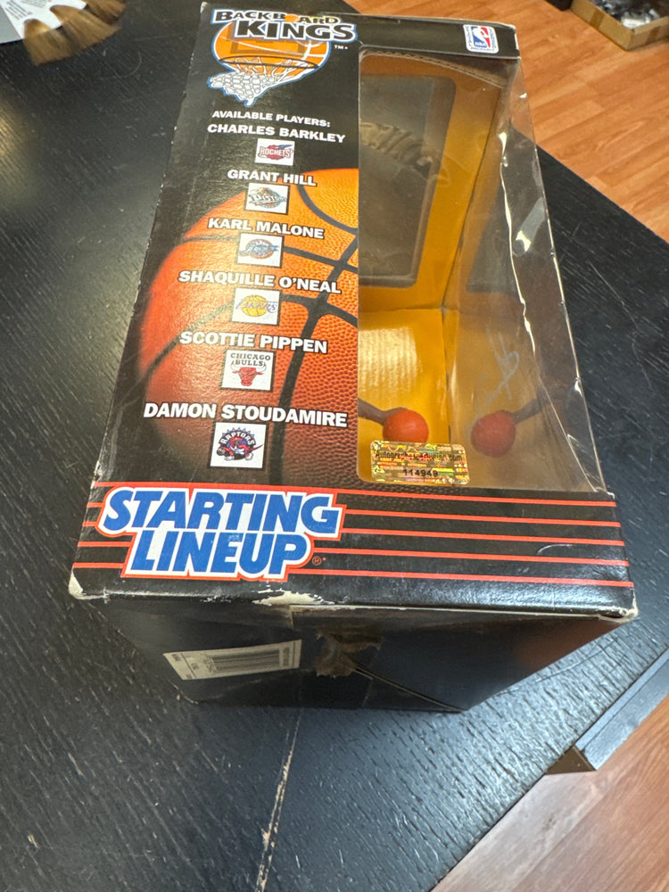 Grant Hill Auto Signed Backboard Kings Starting Lineup with COA (Online Order Only)