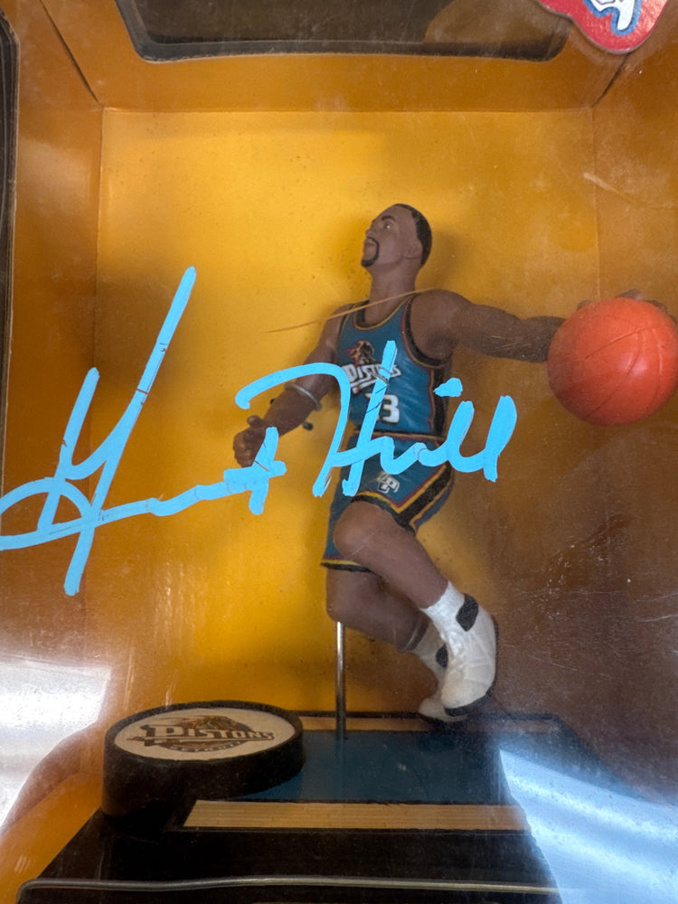 Grant Hill Auto Signed Backboard Kings Starting Lineup with COA (Online Order Only)