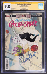 Hailee Steinfeld Signed 2019 "Spider-Gwen: Ghost Spider" Issue #2 Marvel Comic Book (CGC 9.8) (Online Order Only)